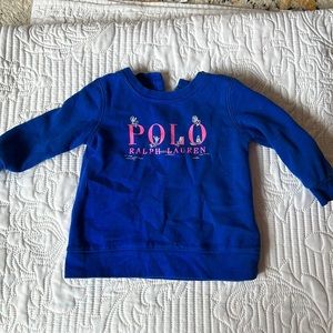 Sweater with 2 button back